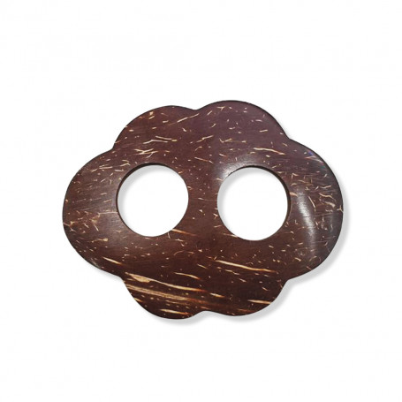 Cinturón para pareo con flor de coco