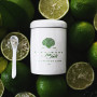 Sel marin de Bora Bora au citron vert polynésien en jarre céramique