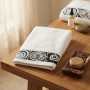 IPU Embroidered "Tattoo" Guest Towel