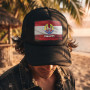 Boné com a bandeira da Polinésia