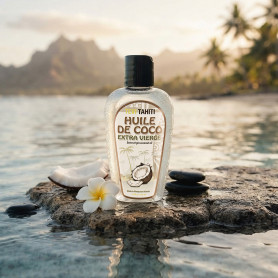 Extra Virgin Coconut Oil from the Marquesas Islands Tevi Tahiti 125 ml