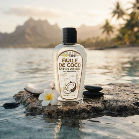 Natives Kokosöl Extra von den Marquesas-Inseln Tevi Tahiti 125 ml