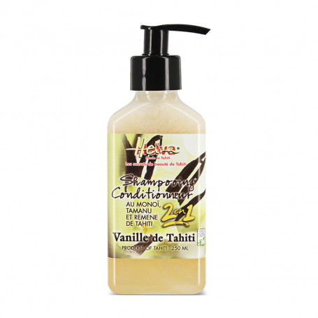 Champô e amaciador de baunilha Heiva 250ml