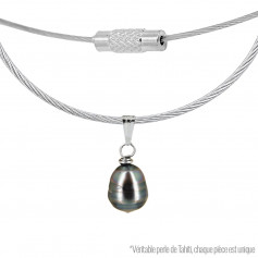 Collier Miti perle de Tahiti véritable