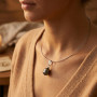 Collar Miti con perla auténtica de Tahití