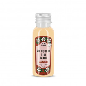 Gel douche au monoi Tiki Tahiti vanille 30ml