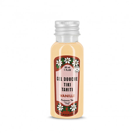 Tiki Tahiti Vanilla Monoi Shower Gel, 30 ml