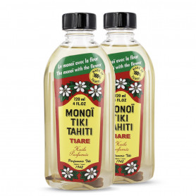 Pack 2er-Set Monoï Tiki Tahiti Tiaré 120ml