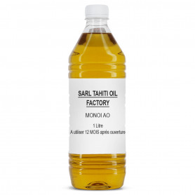 Fábrica de aceite Monoi AO Tahití 1L