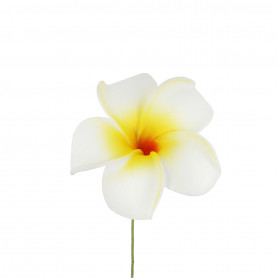 Gelbe Blume für Haare