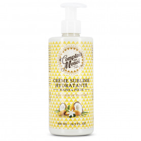 Crème sublime Hydratante Comptoir des Monoï Tiare Bio 500ml