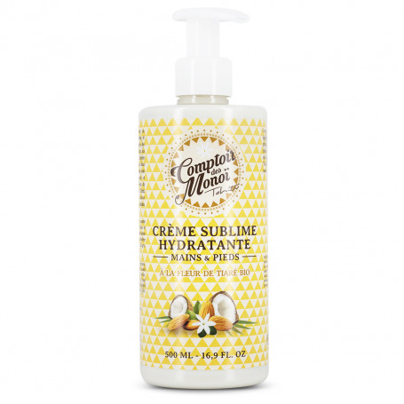 Sublime Moisturizing Cream Comptoir des Monoï Tiare Bio 500ml