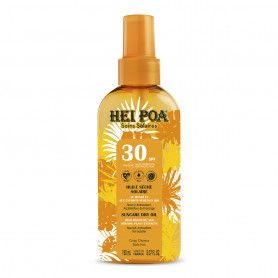 Huile seche solaire SPF 30 Hei Poa 150mL