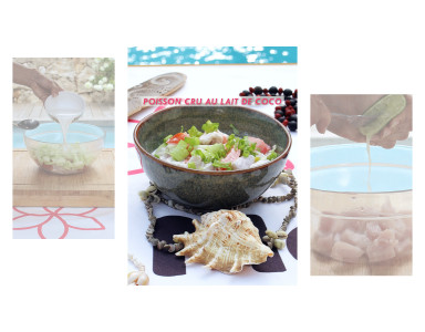 ✨ Recette fraîcheur : Poisson cru au lait de coco ! ✨
