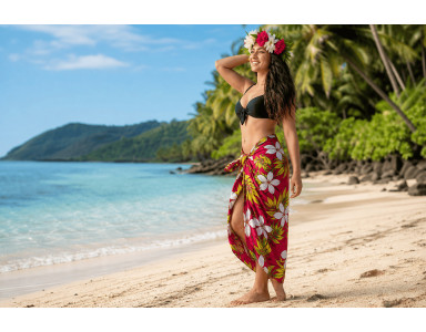 Comment nouer un par&eacute;o tahitien, guide simple et rapide