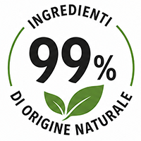 99% Ingredienti di origine naturale