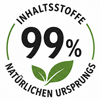 99 % Inhaltsstoffe natürlichen Ursprungs
