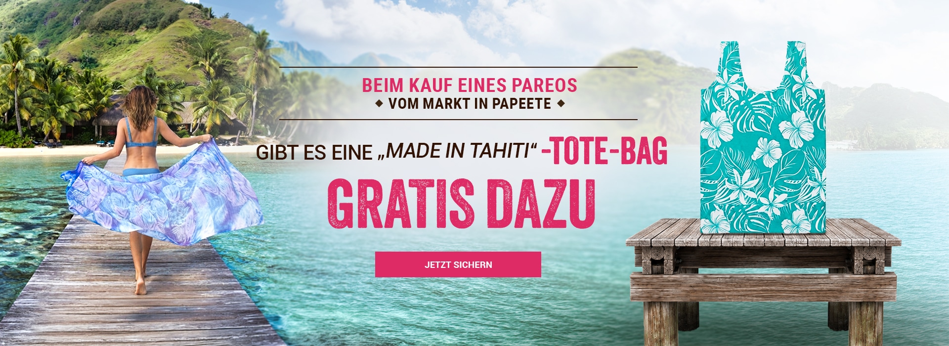 Pareo aus Tahiti