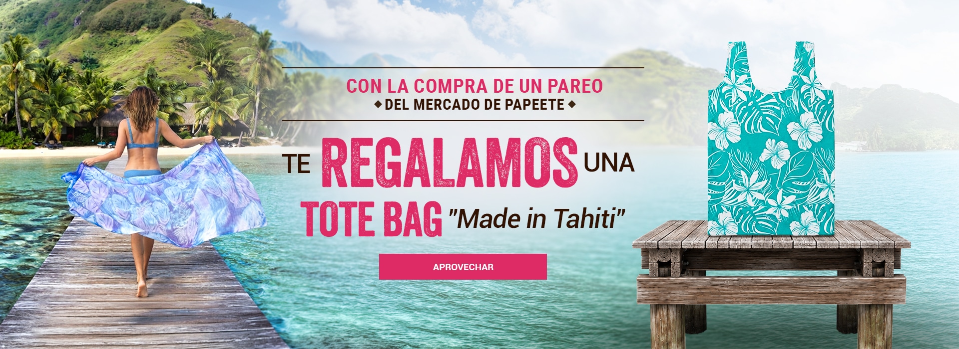 Pareo de Tahit&iacute;