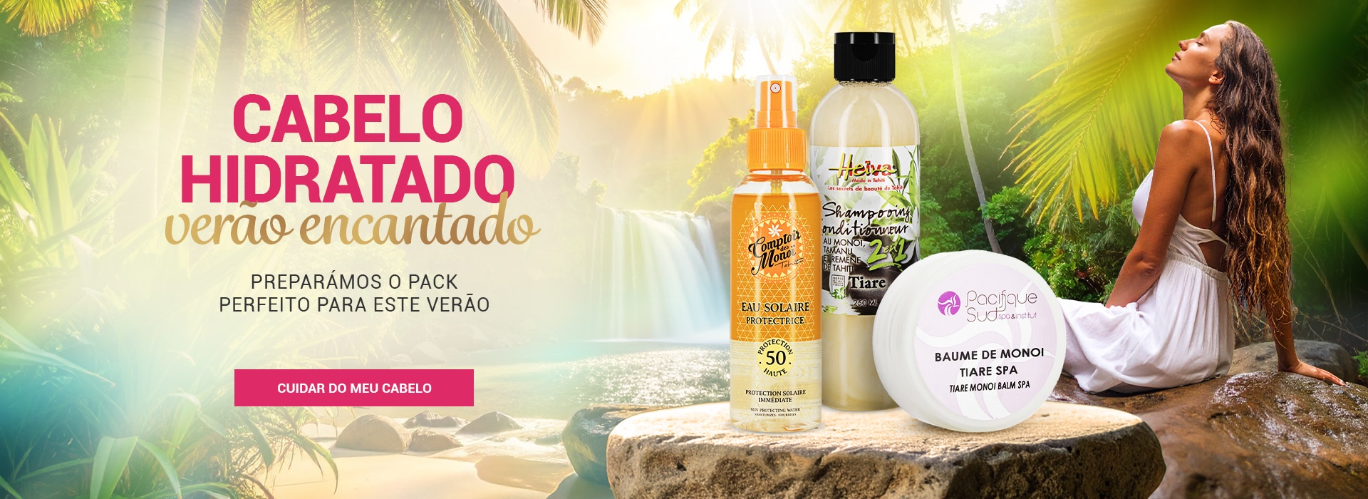 Pacote para o cabelo