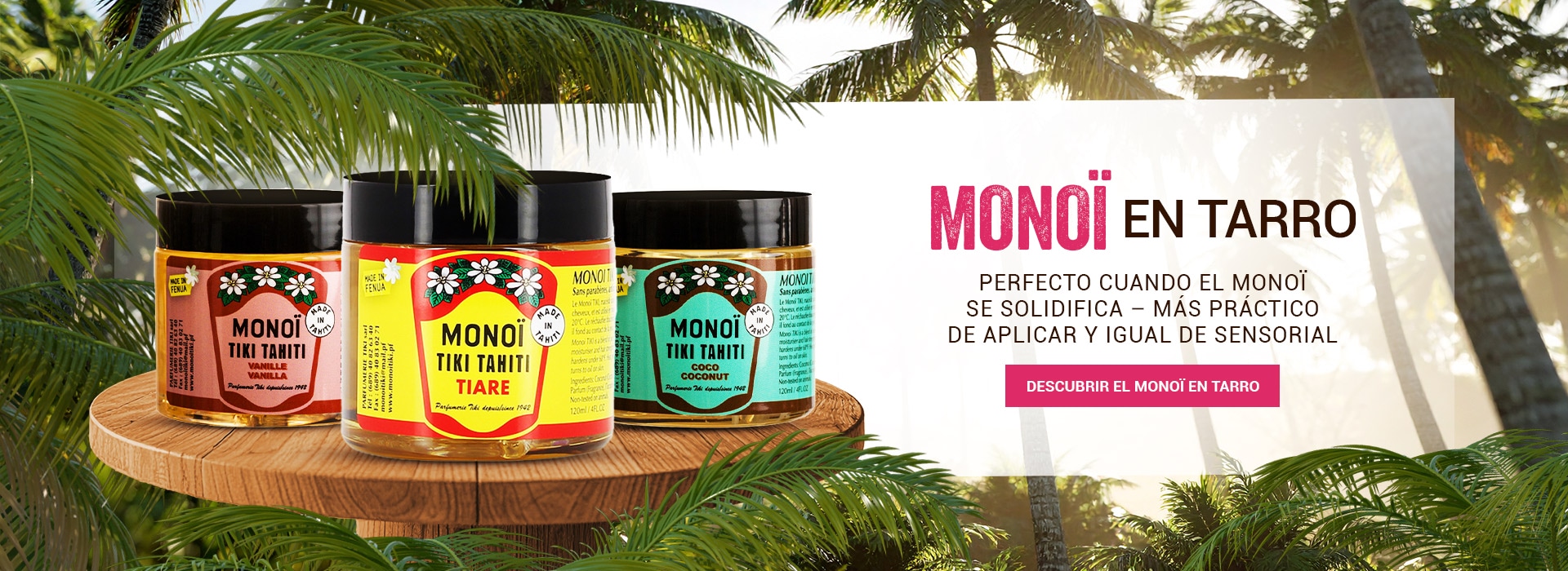 Monoi en maceta